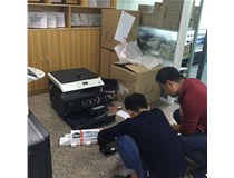 慶?？祁U辦公又成功給某建筑企業安裝柯尼卡美能達bizhub206復印機